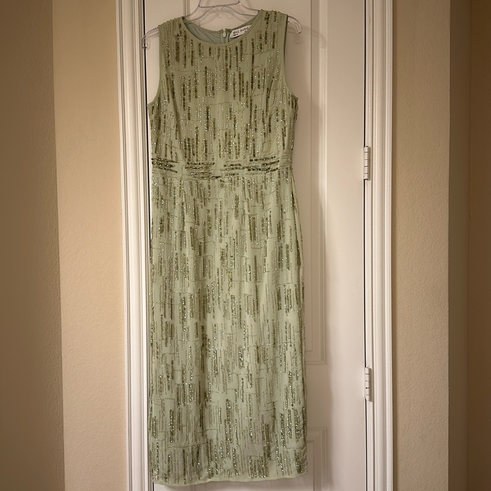 Mac Duggal Sequined Dress, Size 10